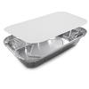 Produktbild Alu-Beh&auml;lter R65L 224x132x34mm mit Deckel 650ccm 10St&uuml;ck im Pack 
