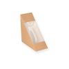 Produktbild Sandwich-Box braun Kraftpapier 55mm H&ouml;he