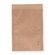 Zweinahtflachbeutel braun Natron "Natürlich" 11,5x16cm+Klappe 