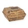 Burger Big Box "Newspaper" brown 125x125x100mm 