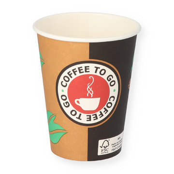 Coffee To Go Becher 12oz (300ml) Ø 90mm Coffeetime 