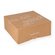 Tortenkarton braun Kraft 23x23x10cm mit Neutraldruck 