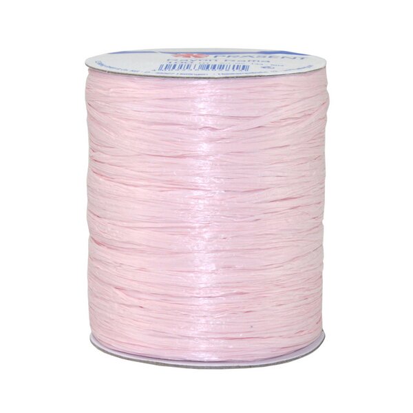 Raffia ribbon rayon pink 