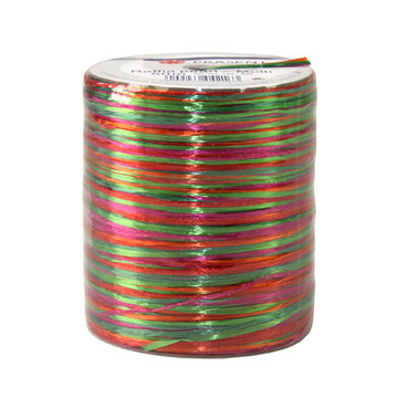 Raffia Pearl Multi raffia ribbon