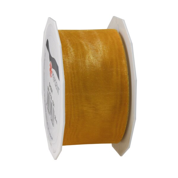 Organzaband gold Sheer 40mm x 25m 