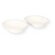 Schale aus Bagasse wei&szlig; 155 x 130 x 35mm 