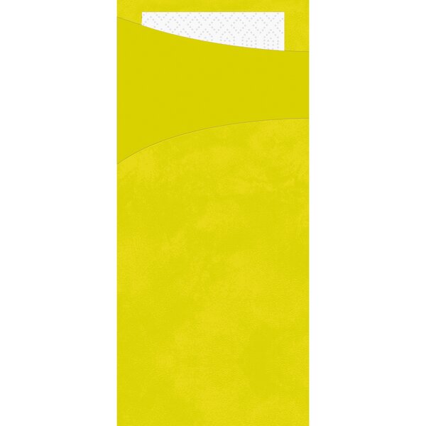 Duni SACCHETTO napkin pocket kiwi 190 x 85 mm napkin "white" #450.052 
