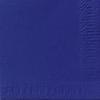 Produktbild Servietten DUNI dunkelblau dreilagig 1/4-Falz 33x33cm