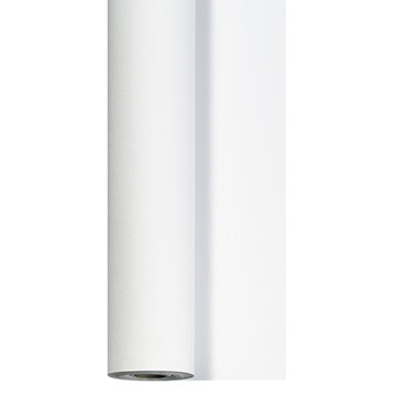 Tischdecke DUNICEL wei&szlig; 40m x 1,18m Tischdeckenrolle