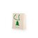 Grass paper carrier bags green fir in 3 sizes 