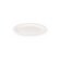 Paper plate round party plate white 18cm uncoated 