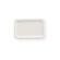 Paper plate white 13x20cm 