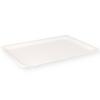 Produktbild Pappteller wei&szlig; eckig unbeschichtet 24 &times; 34 cm