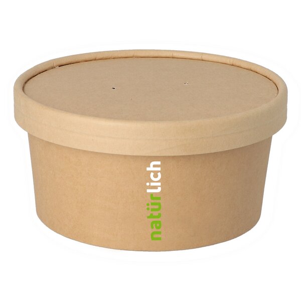 Menüschale braun 600ml (21oz) Ø 14cm 