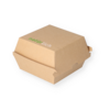Produktbild Hamburgerboxen braun 125x125x100mm