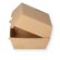 Hamburgerboxen braun 125x125x100mm 