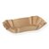 Bio Pappschalen 1/4kg 9x14x3cm braun unbeschichtet, fettdicht 
