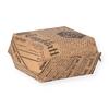 Produktbild Hamburgerbox "Newspaper" braun Kraft 11,5x11x8cm