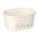 Delicatessen cup made of hard paper white rectangular for 250cc 