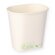 Delicatessen cup made of hard paper white 500cc rectangular cup 