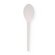 CPLA Pemium coffee spoon 130mm white biodegradable 