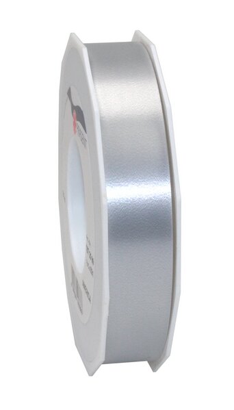 Gift ribbon silver ribbon 25mmx91m 