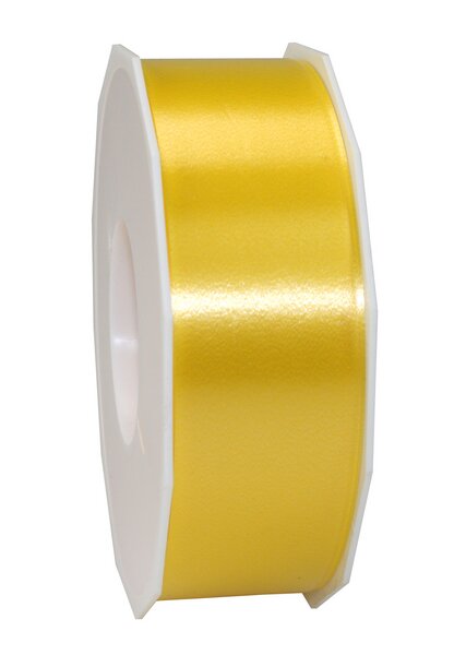 Gift ribbon yellow Ribbon 40mm x 91m 