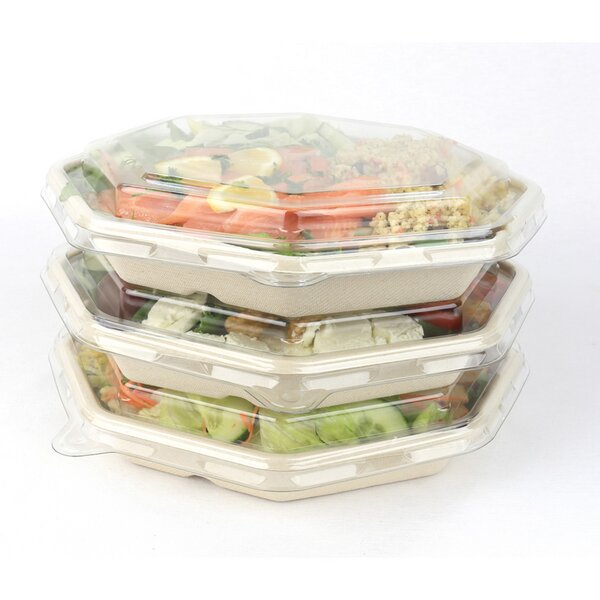 Schale aus Bagasse 830ml 