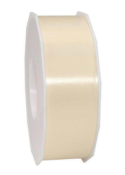 Gift ribbon beige ribbon 40mm x 91m 