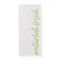 Pleated bag, white "Naturally fresh" no. 423 14+6x32cm 