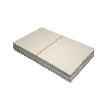 Cardboard blanks 90x135mm cake carpet pad white