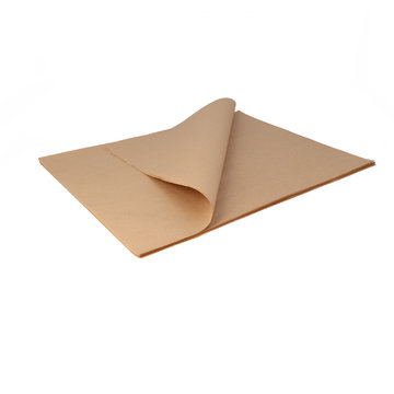 Parchment set brown sheet