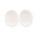 Schale aus Bagasse wei&szlig; 155 x 130 x 35mm 