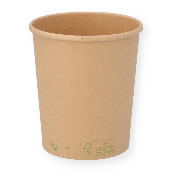 Mug Soup To Go brown Kraft 900ml 