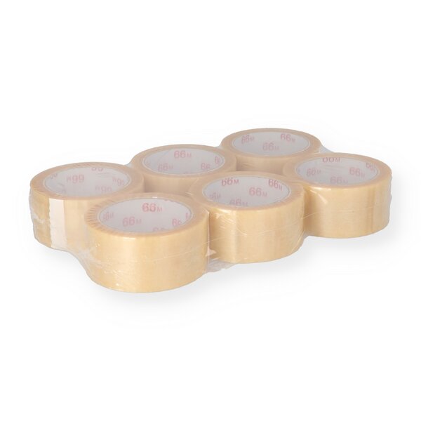 PVC-Packband transparent 50mm x 66m 