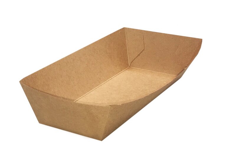 Food Tray braun Kraft 21,5 x 9,5 x 4,5cm 