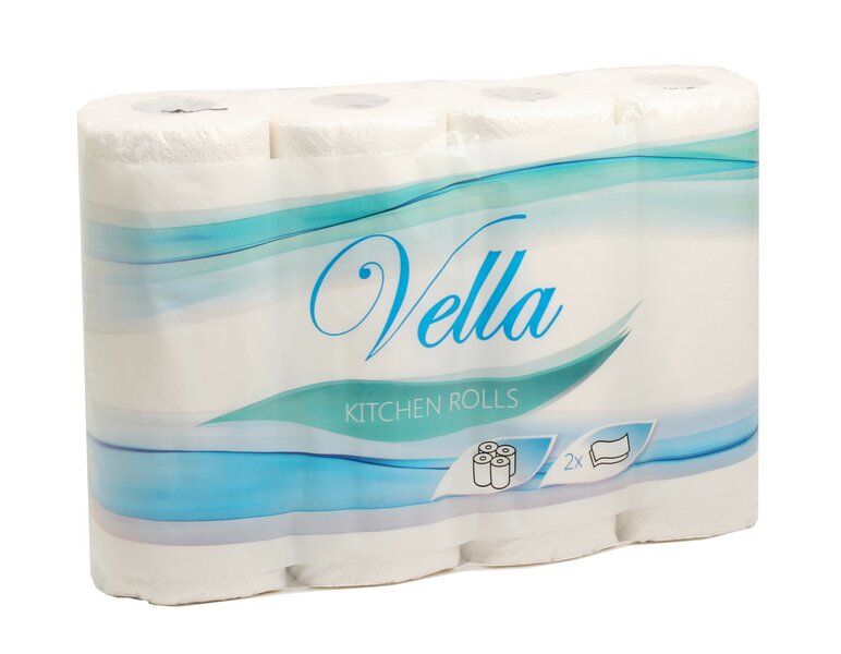 Two-ply kitchen roll (absorbent cloth) 
