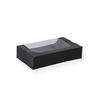 Produktbild Sushi-Box M schwarz mit Fenster 200x120x45mm