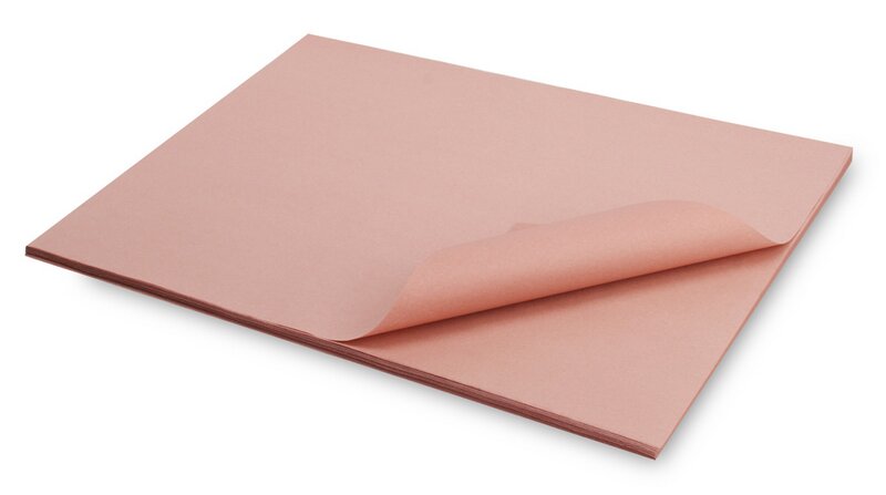 Einschlagpapier rosa 1/8 Bogen 