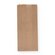Faltenbeutel braun 10+5&times;22 cm Nr. 415 &ndash; 1.000 St&uuml;ck 