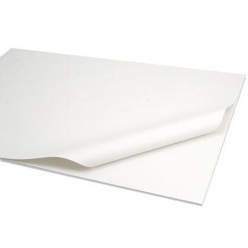 Wrapping paper white satin sheet