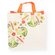 PP woven bag carrier bag with short handles "Marktfrisch" motif 37+23x36cm matt 