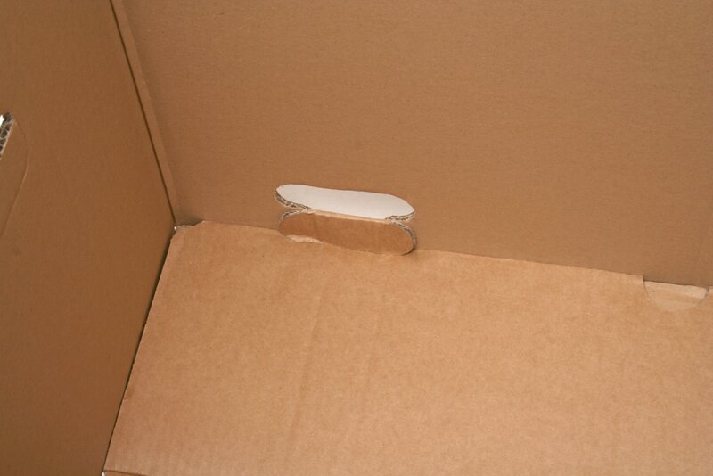 Moving boxes 650x350x370mm with assembly instructions 