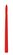 Leuchterkerzen rot DUNI 250mm &Oslash; 22mm 