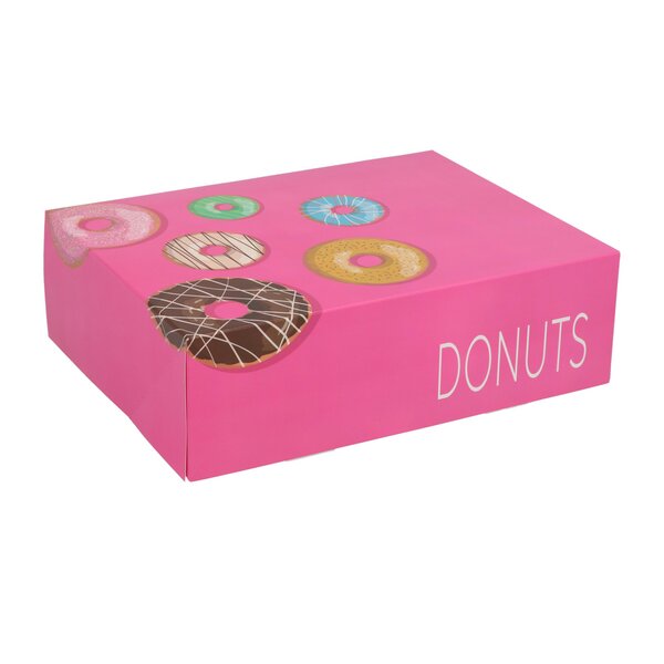 Donut Karton mit Neutraldruck 260x200x80mm 