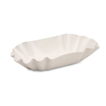 Cardboard bowl white