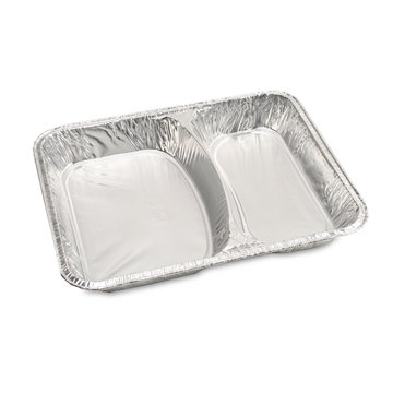 Square aluminum trays