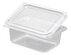 Salad bowls PET 750cc with hinged lid 