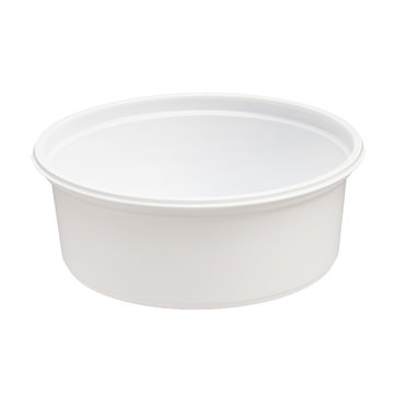 Delicatessen cup PS round white