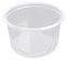Delicatessen cup round clear PS 300ml 